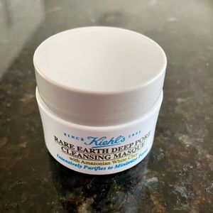 Kiehls Rare Earth Deep Pore Cleansing Masque 0.5oz With Amazonian White Clay